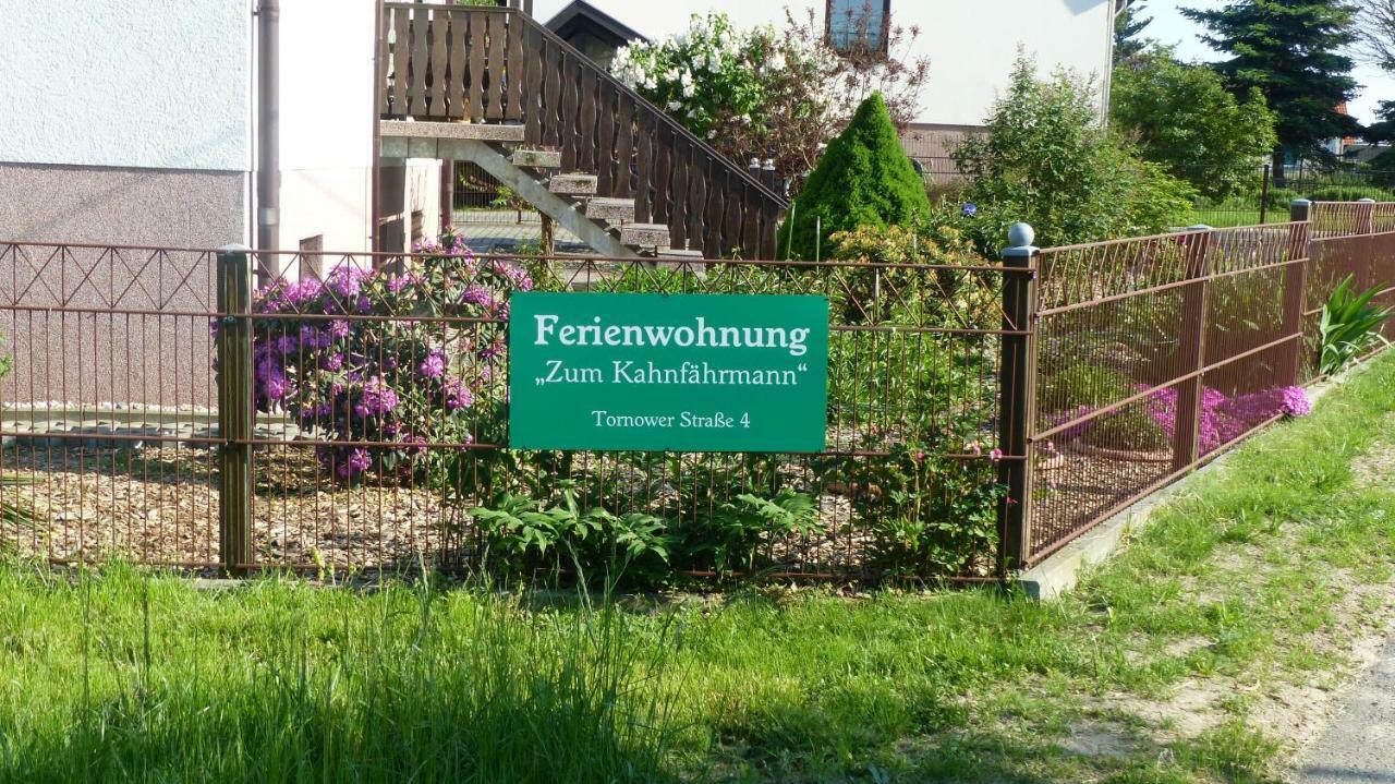 Ferienwohnung Zum Kahnfahrmann ลืบเบอเนา ภายนอก รูปภาพ